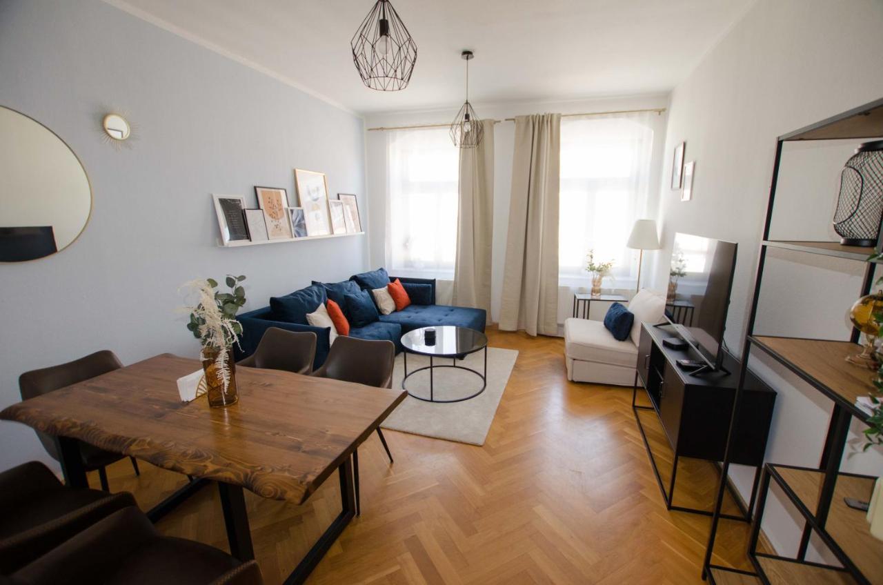 Casarina - Stilvoller Altbau In Zentraler Lage Leilighet Dresden Eksteriør bilde