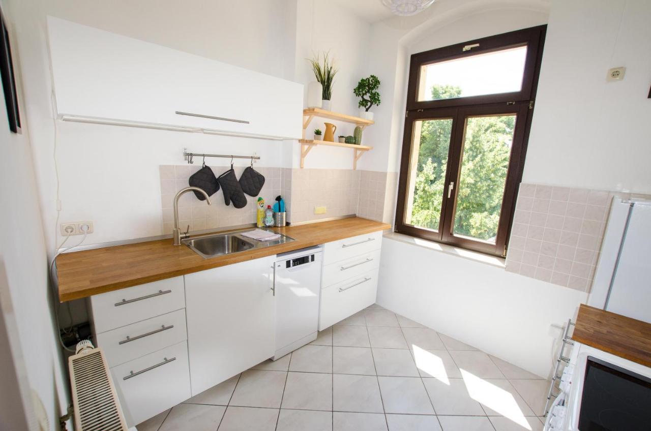 Casarina - Stilvoller Altbau In Zentraler Lage Leilighet Dresden Eksteriør bilde