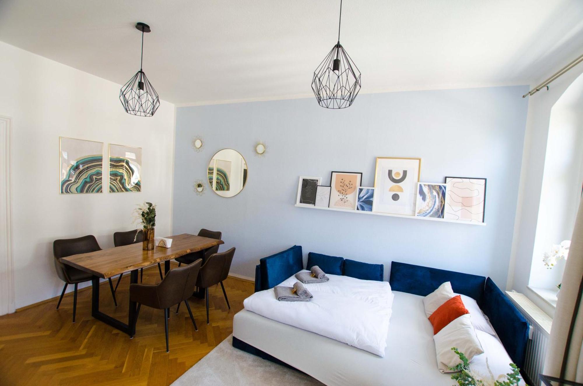 Casarina - Stilvoller Altbau In Zentraler Lage Leilighet Dresden Eksteriør bilde